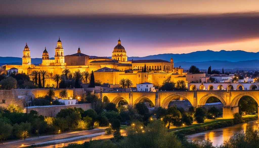 Architectural landmarks in Córdoba