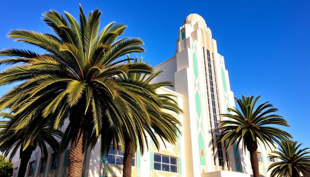 Art Deco building in Napier