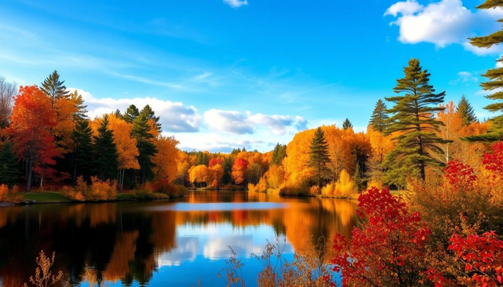 Autumn Landscape in Northeast Minnesota