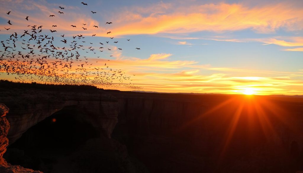 Bat Flight Spectacle