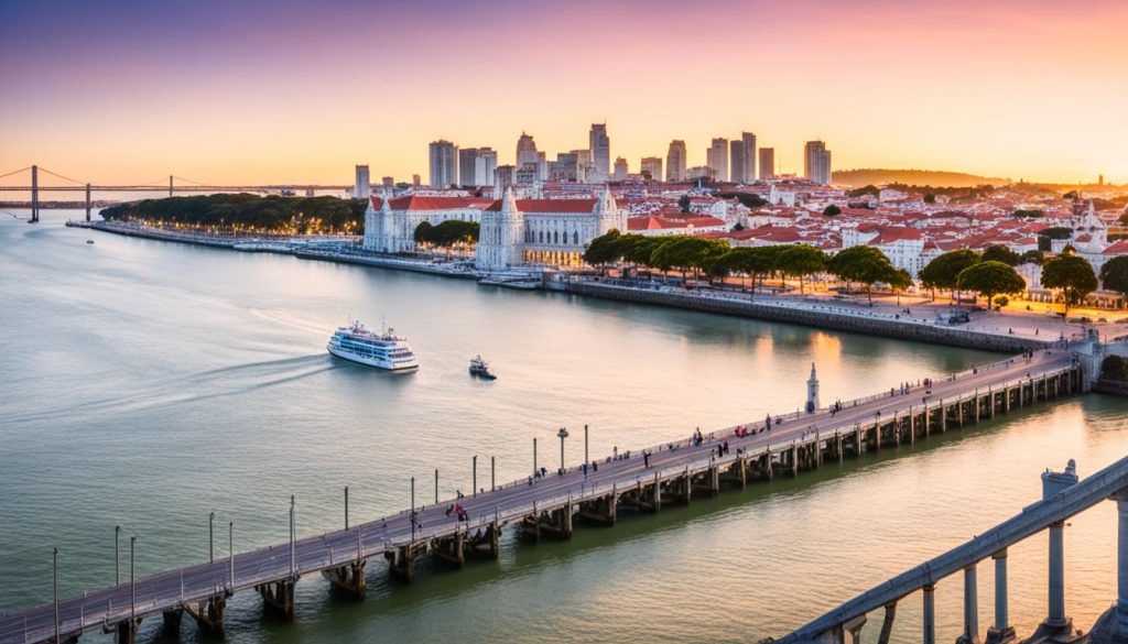 Belem waterfront