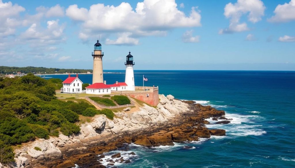 Block Island lighthouses