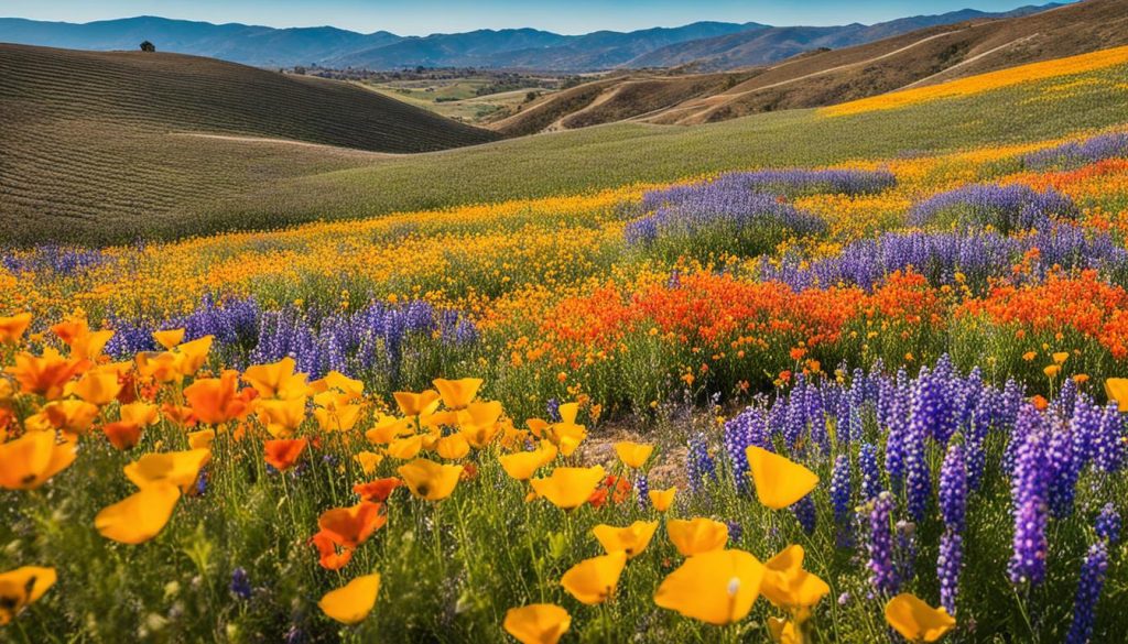 Blooming landscapes in Temecula