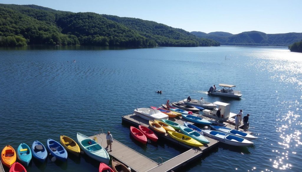 Boat rentals on Bull Shoals Lake