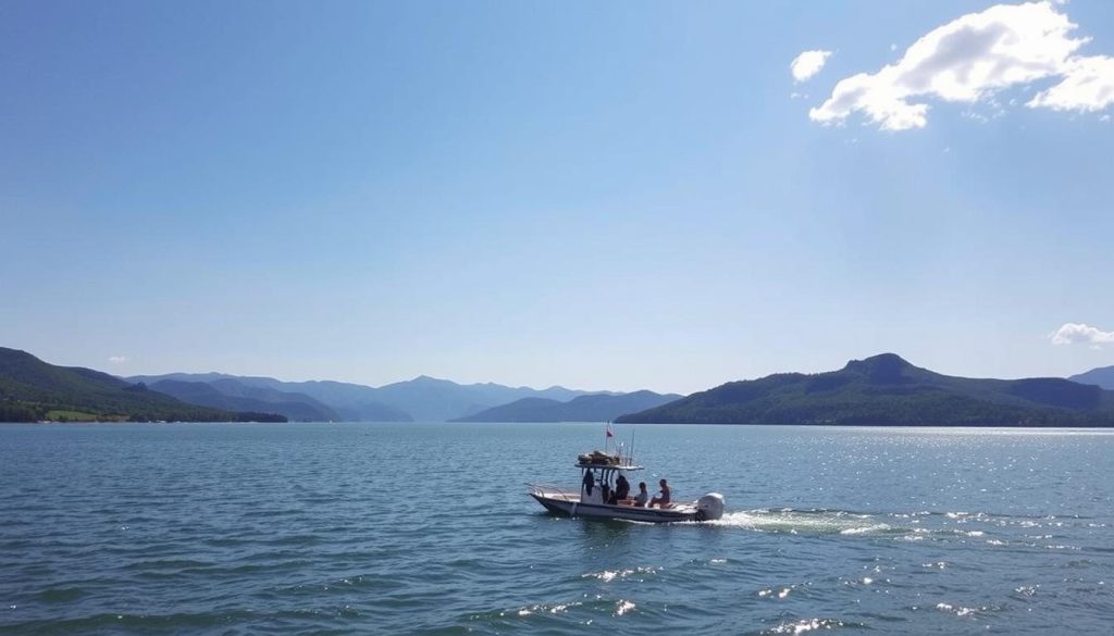 Boating in Deer Creek State Park