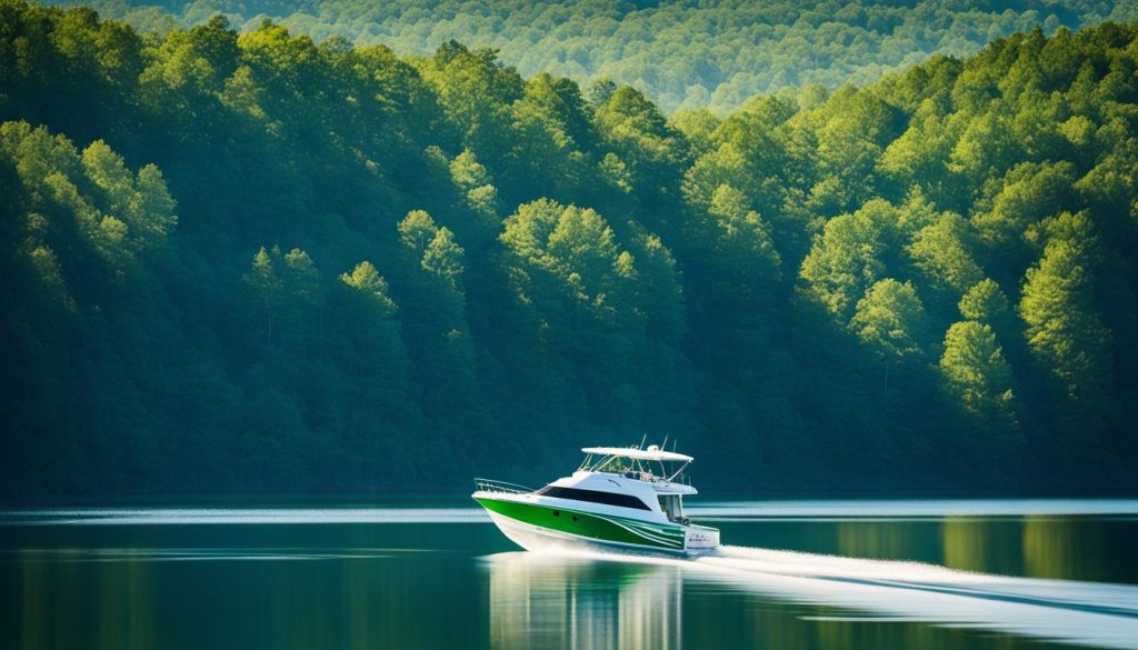 Boating on Greers Ferry Lake