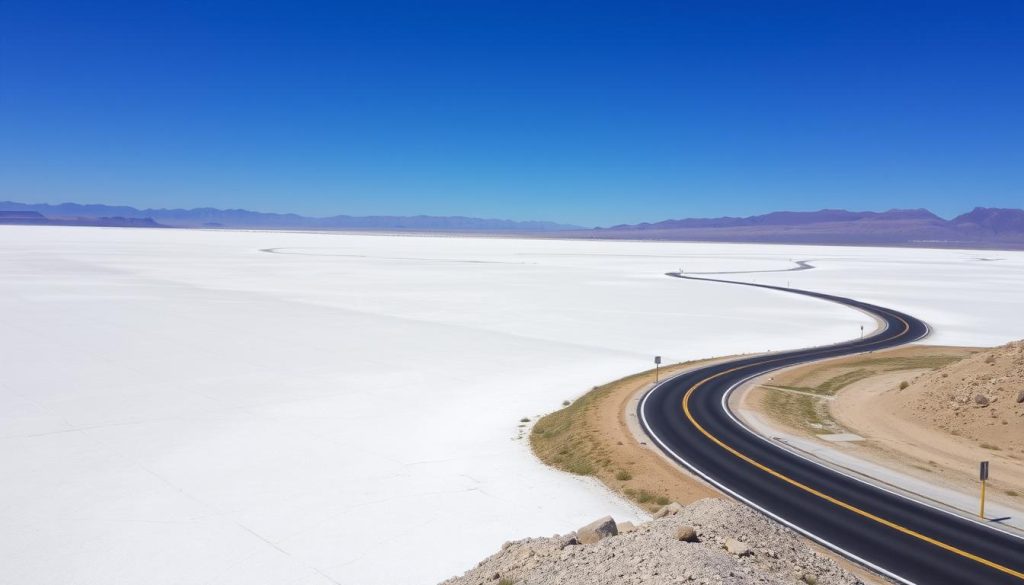 Bonneville Salt Flats Scenic Drive