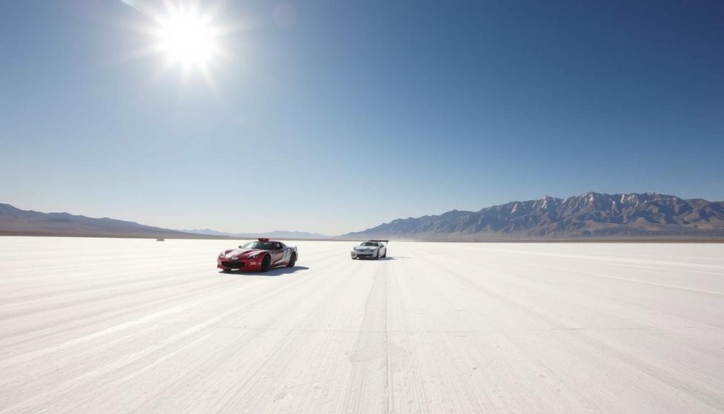 Bonneville Salt Flats racing