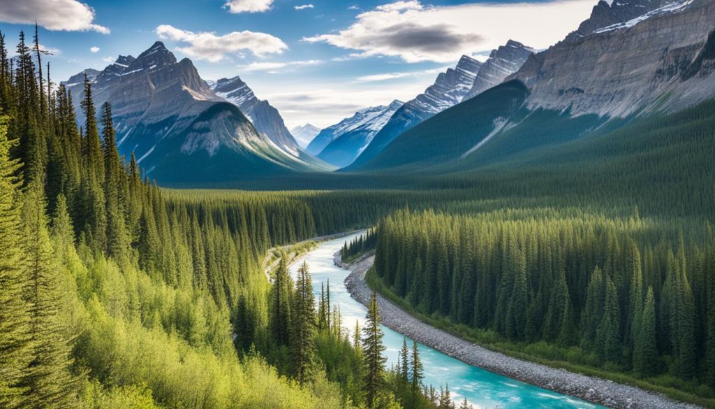 Bow Valley Parkway Scenic Stops