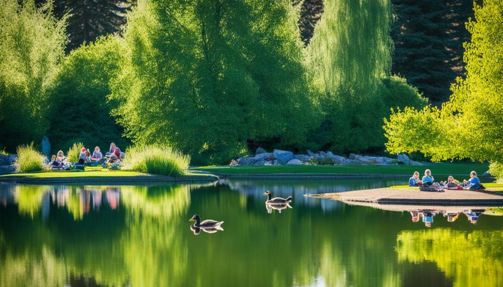 Bower Ponds Red Deer