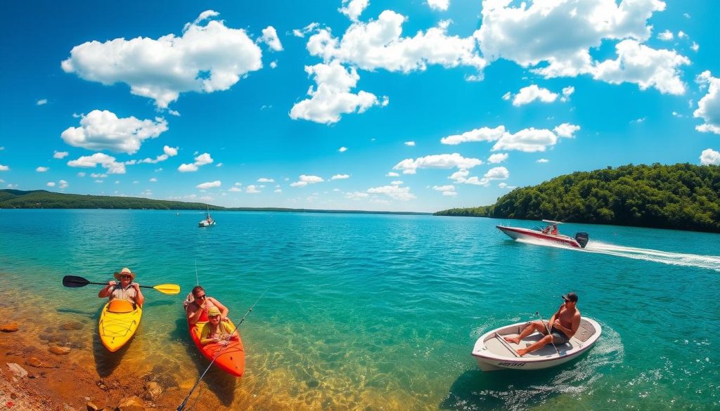 Bull Shoals Lake water activities