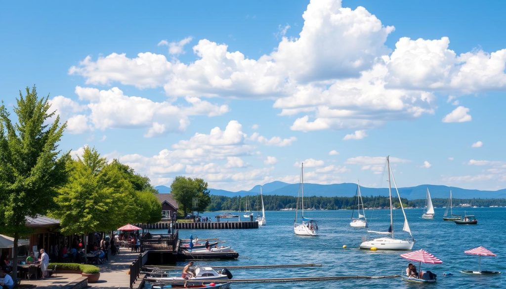 Burlington Vermont waterfront