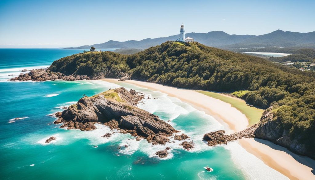 Byron Bay coastal town