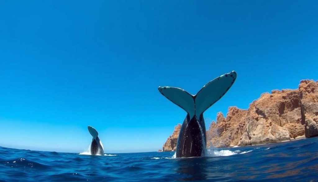 Cabo whale watching