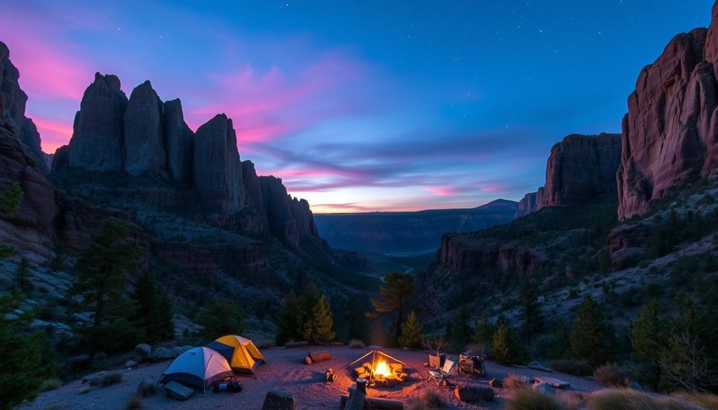 Camping at Smith Rock