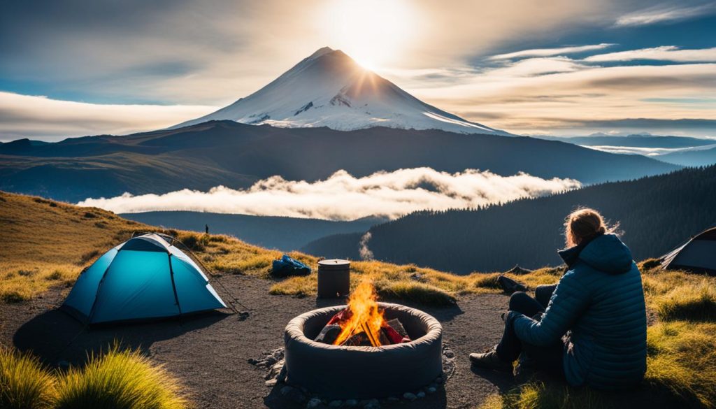 Camping in Cotopaxi National Park