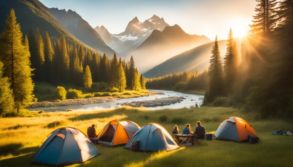 Camping in Pumalín Park