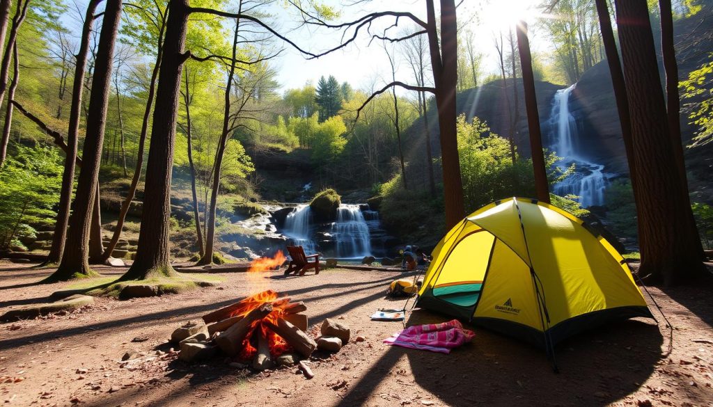 Camping in Ricketts Glen State Park