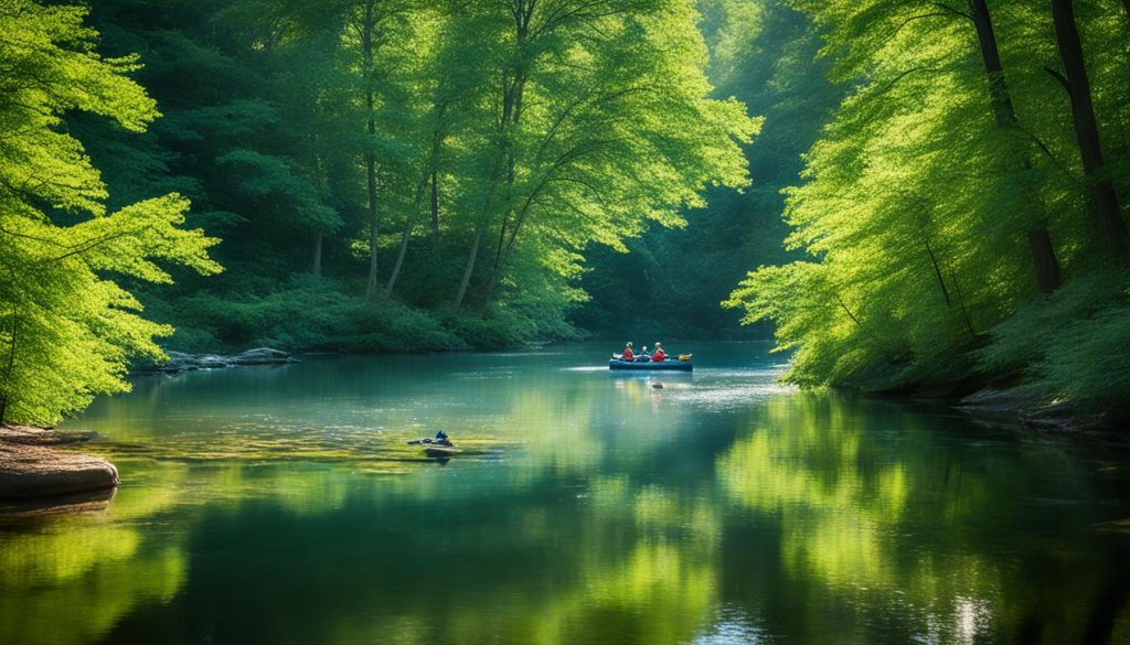 Canoeing on the Brandywine River