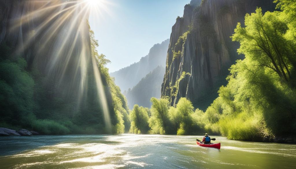 Canoeing on the Milk River