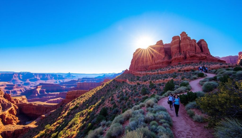 Canyonlands hiking trails