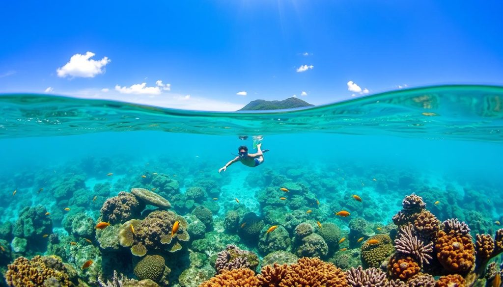 Caribbean snorkeling