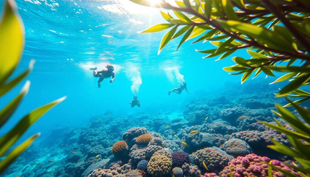 Caribbean snorkeling