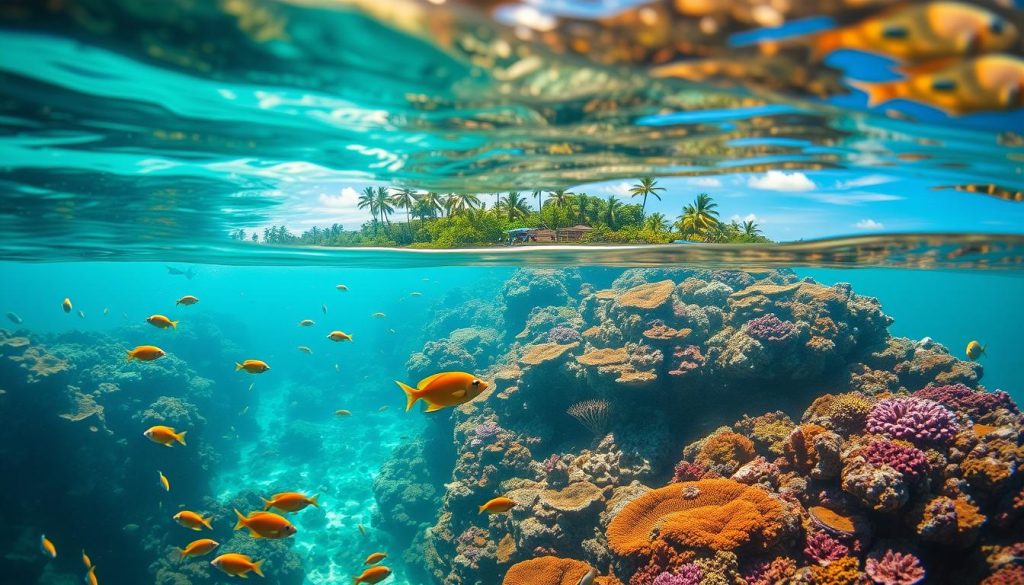 Caribbean snorkeling