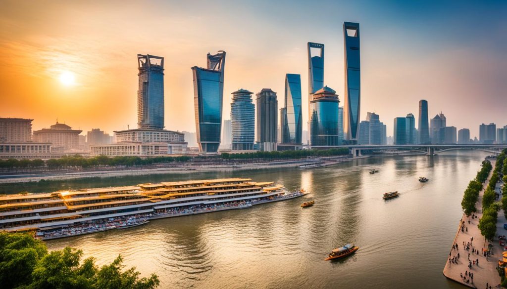 Changsha riverfront