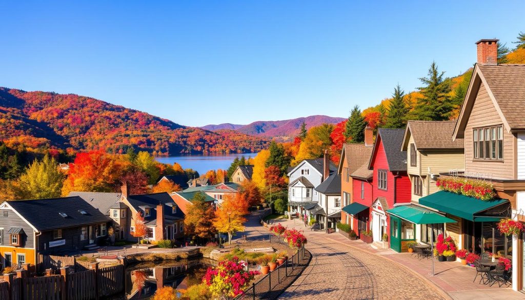 Charming towns in the White Mountains