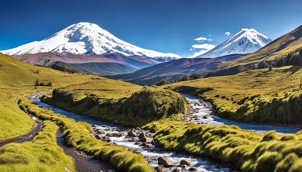 Chimborazo hiking trails