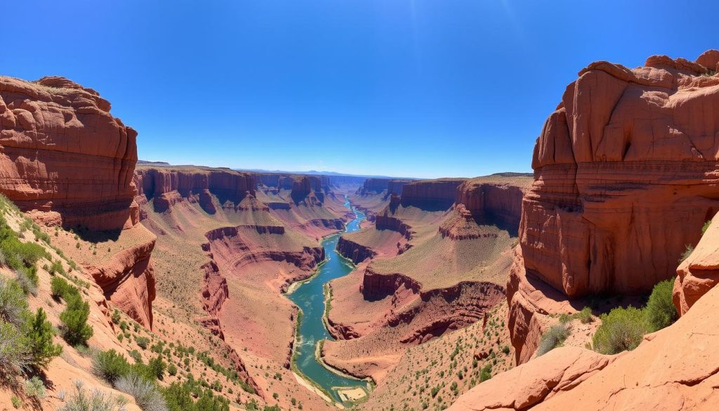 Colorado River overlook