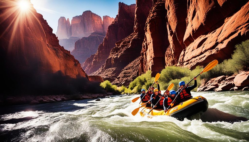 Colorado River rafting