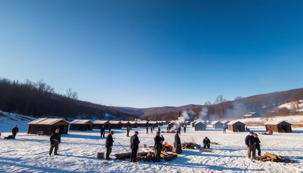 Continental Army winter encampment