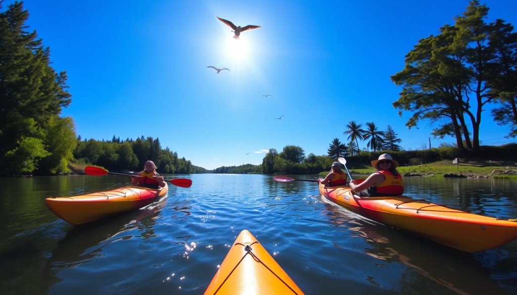 Coosa River kayaking