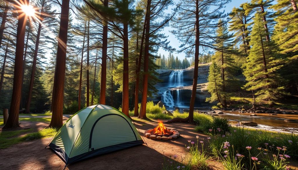 Copper Falls State Park Camping