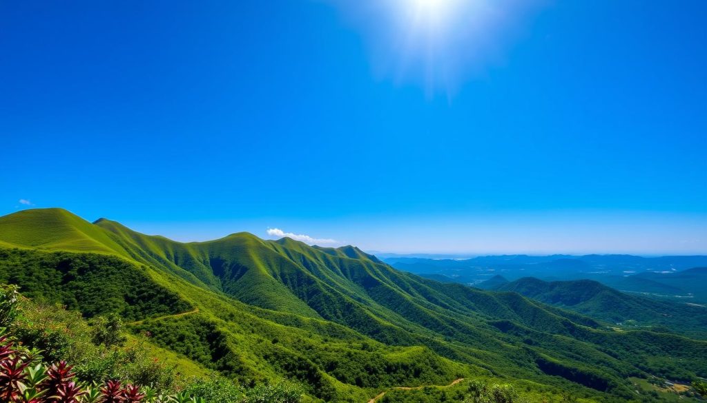 Cordillera Central Mountain Range