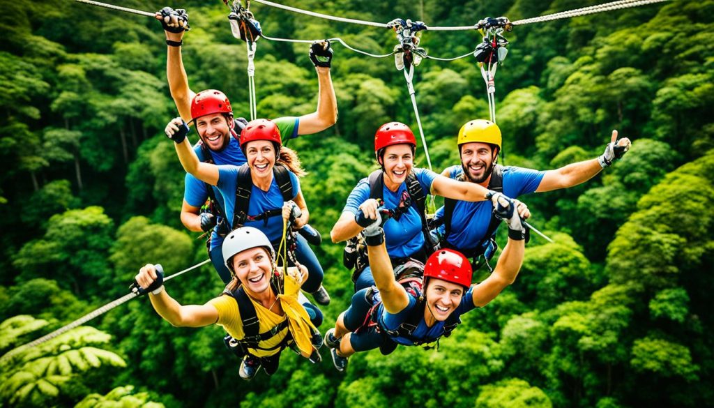 Costa Rica ziplining