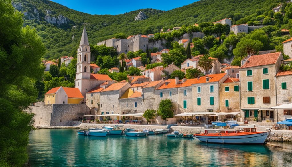 Croatian coastal town