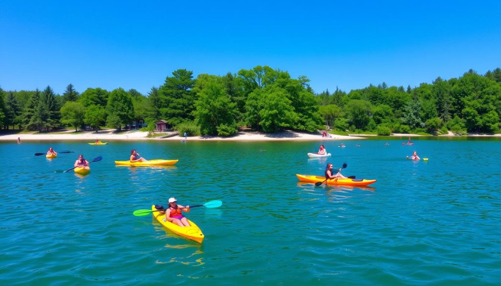 Crystal Lake water activities