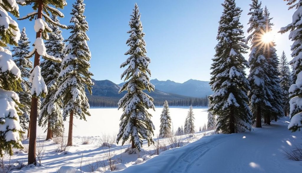 Custer-Gallatin National Forest Winter