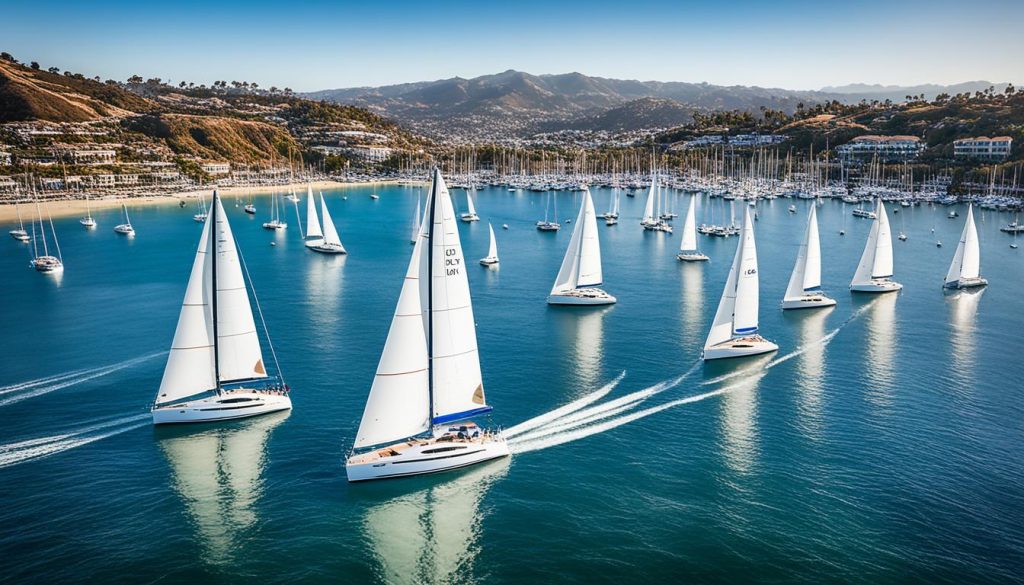 Dana Point Yacht Club sailing