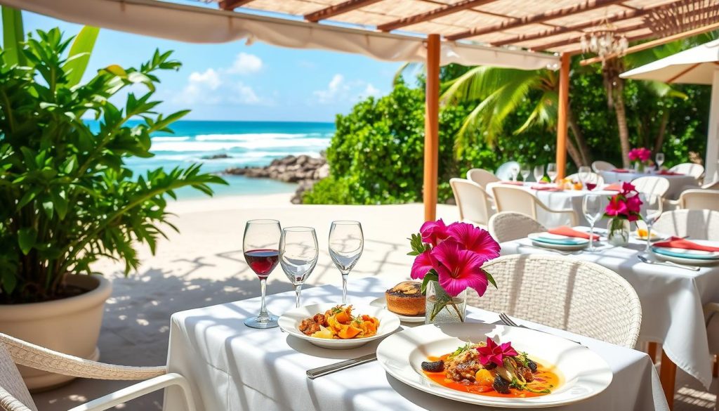 Dining in Grand Case