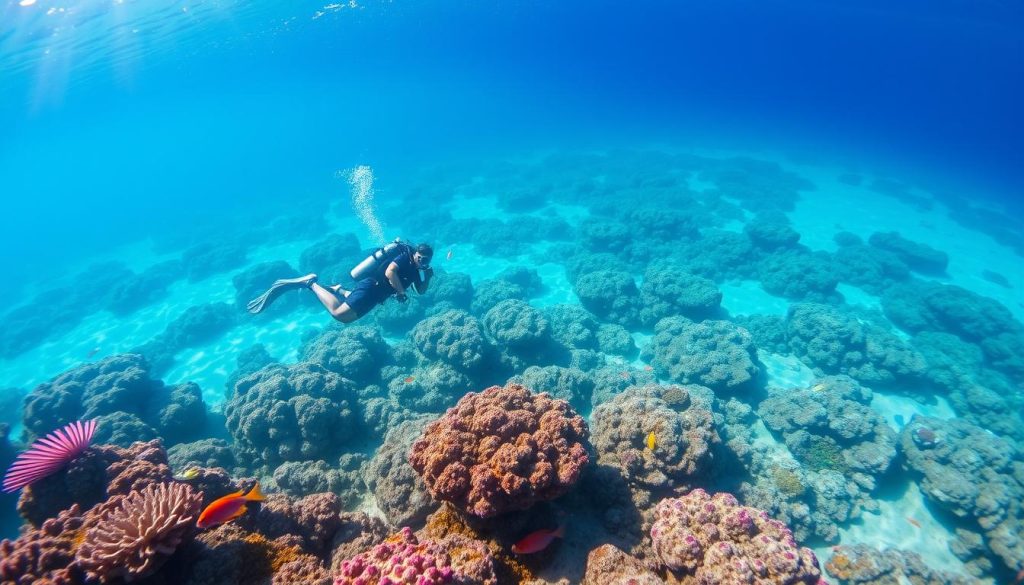 Diving in the Bahamas