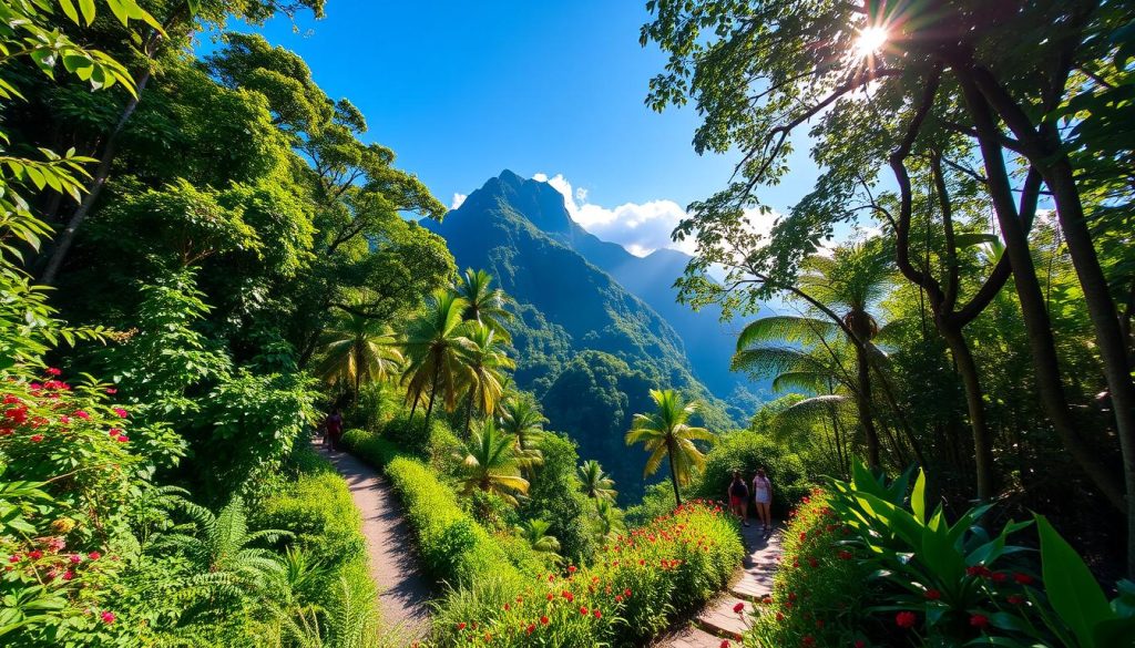 Dominica hiking trails