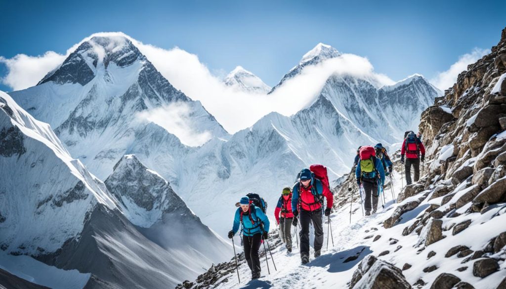 Everest Base Camp high-altitude trekking