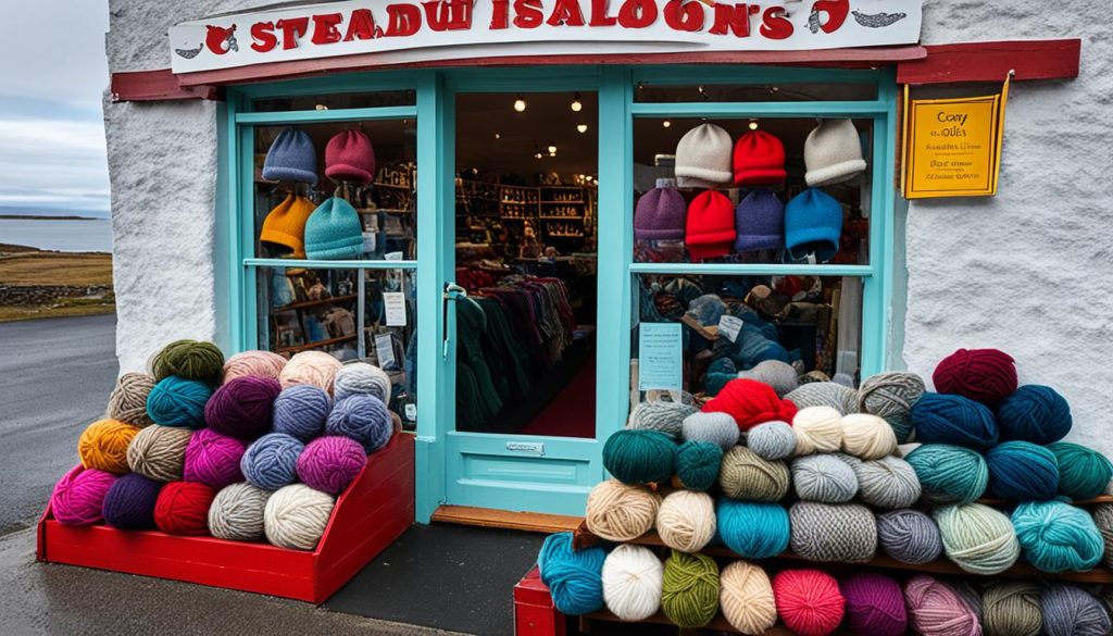 Falkland Islands wool crafts