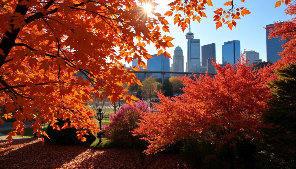 Fall foliage in Portland