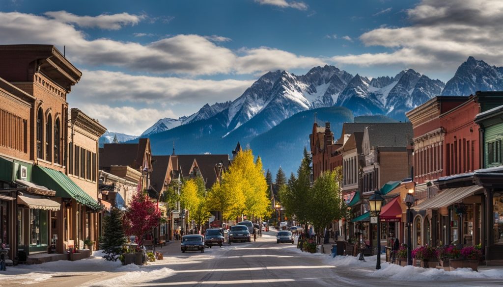 Fernie historic downtown