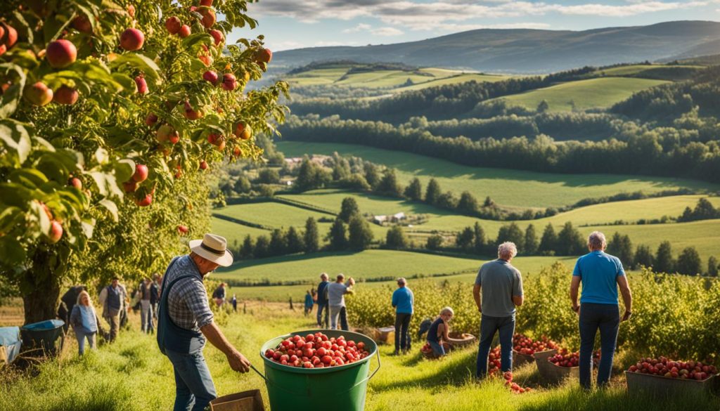 Finger Lakes farm landscape